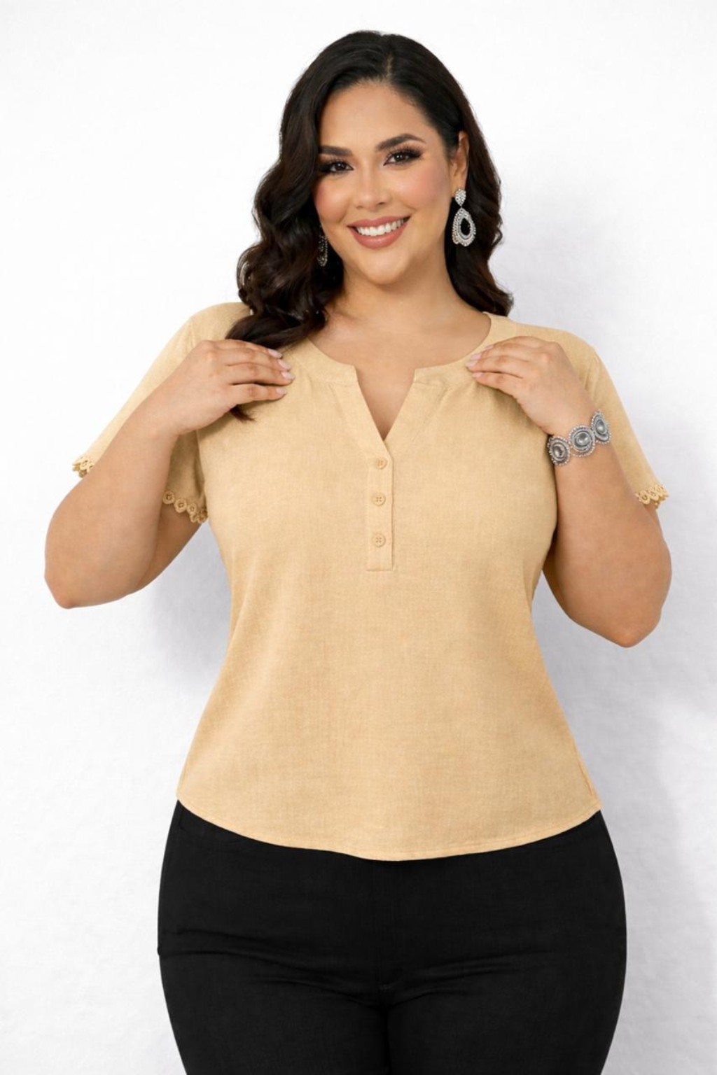 Blusa Elegance Beige