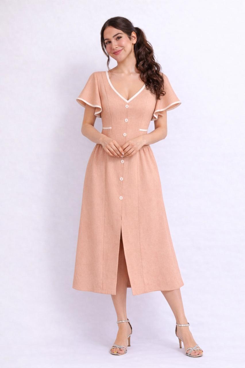 Vestido Durazno Suave